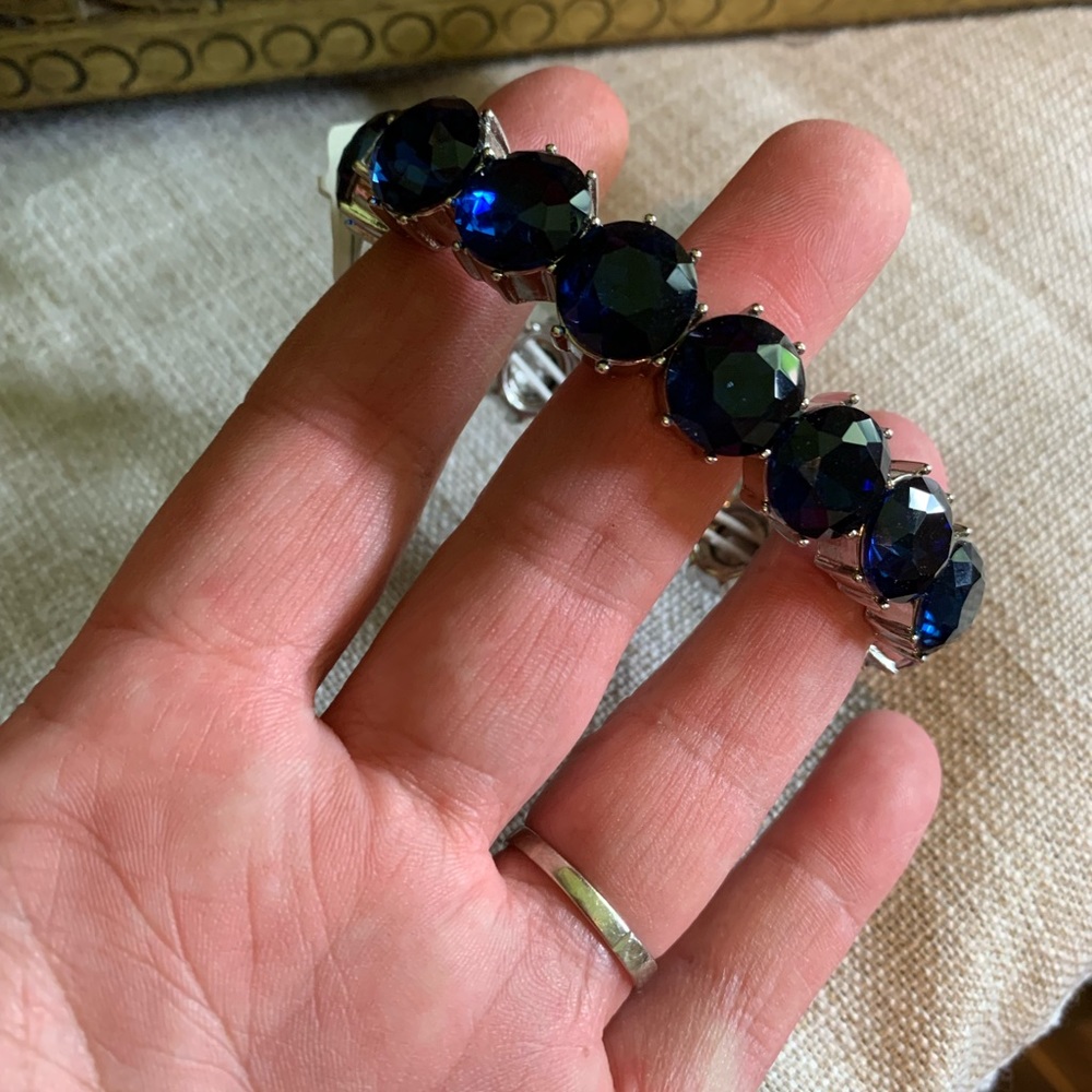 New blue crystal bracelet from macys